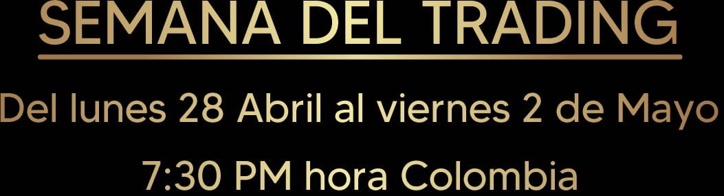 Logo semana del trading 28 abril negro-min